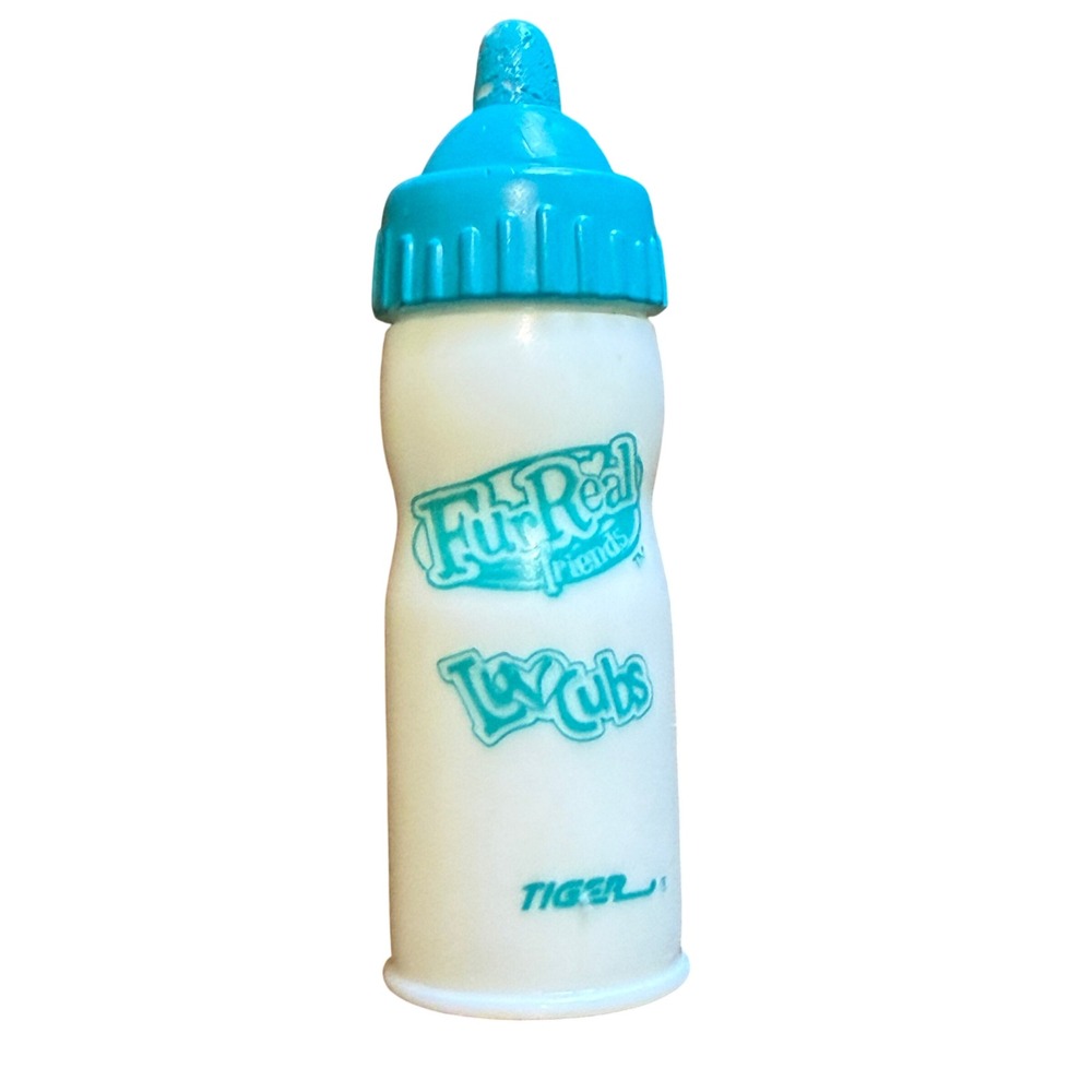 FurReal Friends Luv Cubs Replacement Bottle Tiger Electronics Blue White Toy
